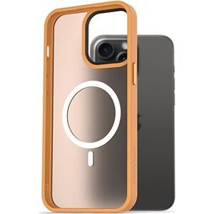 AlzaGuard Matte Case Compatible with MagSafe pre iPhone 15 Pro Max žltý