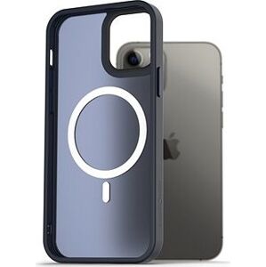 AlzaGuard Matte Case Compatible with MagSafe pre iPhone 12/12 Pro tmavomodrý