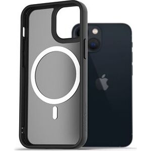 AlzaGuard Matte Case Compatible with MagSafe pre iPhone 13 Mini čierny