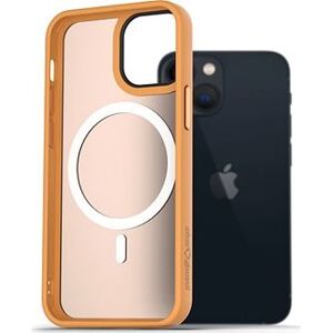 AlzaGuard Matte Case Compatible with MagSafe pre iPhone 13 Mini žltý