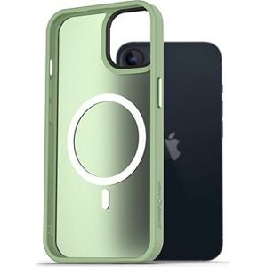 AlzaGuard Matte Case Compatible with MagSafe pre iPhone 13 zelený