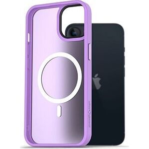 AlzaGuard Matte Case Compatible with MagSafe pre iPhone 13 svetlofialový