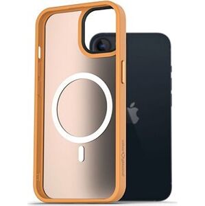 AlzaGuard Matte Case Compatible with MagSafe pre iPhone 13 žltý