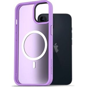 AlzaGuard Matte Case Compatible with MagSafe pre iPhone 14 svetlofialový