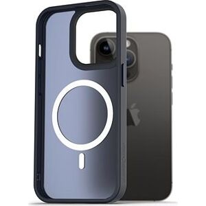 AlzaGuard Matte Case Compatible with MagSafe pre iPhone 14 Pro tmavomodrý