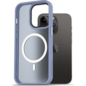 AlzaGuard Matte Case Compatible with MagSafe pre iPhone 14 Pro svetlomodrý