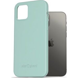 AlzaGuard Matte TPU Case na iPhone 12/ 12 Pro svetlomodrý