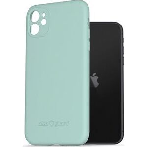 AlzaGuard Matte TPU Case na iPhone 11 svetlomodrý