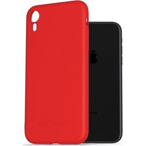 AlzaGuard Matte TPU Case pre iPhone Xr červený