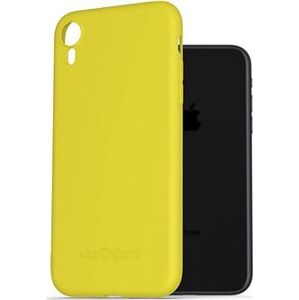 AlzaGuard Matte TPU Case na iPhone Xr žutý