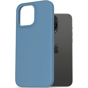 AlzaGuard Premium Liquid Silicone Case pre iPhone 15 Pro Max modrý