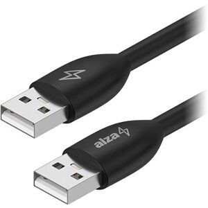 AlzaPower Core USB-A (M) to USB-A (M) 2.0, 3 m čierny