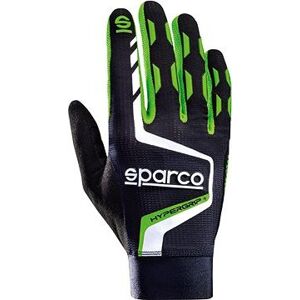Sparco Hypergrip+ Sim Racing gamingové rukavice, farba čierno-zelená