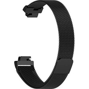 BStrap Milanese na Fitbit Inspire black, veľkosť S