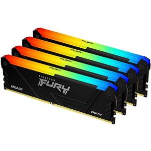 Kingston FURY 128GB KIT DDR4 3200MHz CL16 Beast Black RGB