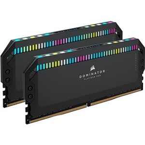 Corsair 32 GB KIT DDR5 5 200 MHz CL40 Dominator Platinum RGB Black