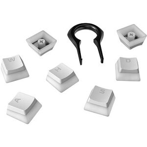 HyperX Pudding Keycaps biele, US