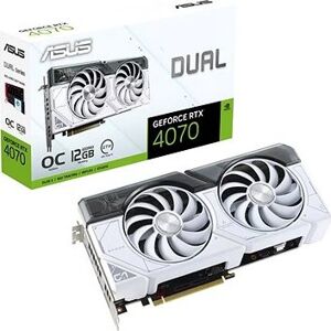 ASUS DUAL GeForce RTX 4070 O12G White