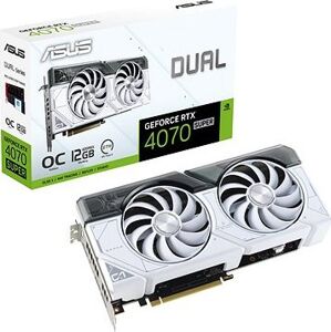 ASUS DUAL GeForce RTX 4070 SUPER 12G WHITE