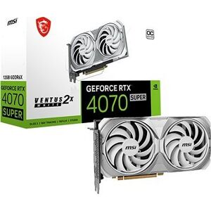 MSI GeForce RTX 4070 SUPER 12G VENTUS 2X WHITE OC