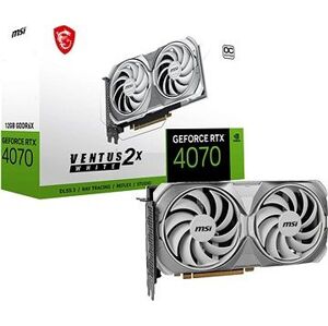 MSI GeForce RTX 4070 VENTUS 2X WHITE 12G OC