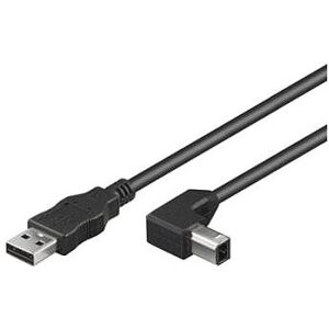 PremiumCord USB 2.0 2 m prepojovací čierny