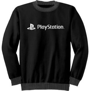 PlayStation – White Logo – mikina s kapucňou M