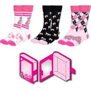 Barbie - 3 páry ponožek 36 - 43