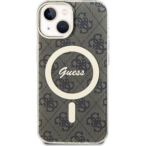 Guess IML 4G MagSafe Zadný Kryt na iPhone 15 Brown