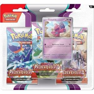 Pokémon TCG: SV02 Paldea Evolved – 3 Blister Booster