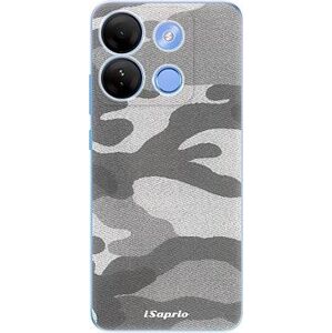 iSaprio Gray Camuflage 02 – Infinix Smart 7