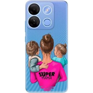 iSaprio Super Mama – Boy and Girl – Infinix Smart 7