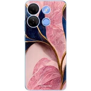 iSaprio Pink Blue Leaves - Infinix Smart 7