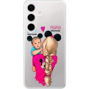 iSaprio Mama Mouse Blonde and Boy - Samsung Galaxy S24