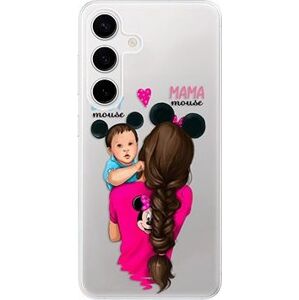 iSaprio Mama Mouse Brunette and Boy - Samsung Galaxy S24