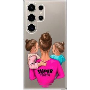 iSaprio Super Mama – Two Girls – Samsung Galaxy S24 Ultra