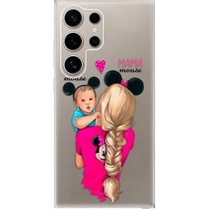 iSaprio Mama Mouse Blonde and Boy – Samsung Galaxy S24 Ultra