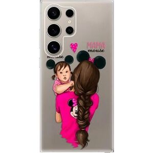 iSaprio Mama Mouse Brunette and Girl – Samsung Galaxy S24 Ultra