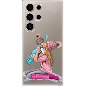 iSaprio Kissing Mom – Blond and Boy – Samsung Galaxy S24 Ultra