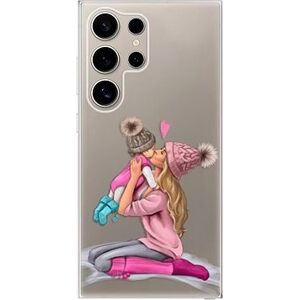 iSaprio Kissing Mom – Blond and Girl – Samsung Galaxy S24 Ultra
