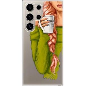 iSaprio My Coffe and Redhead Girl – Samsung Galaxy S24 Ultra