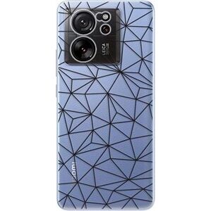 iSaprio Abstract Triangles 03 – black – Xiaomi 13T/13T Pro