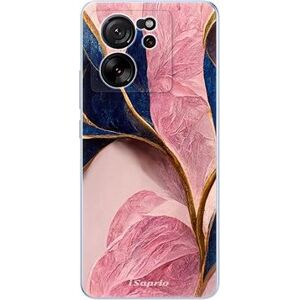 iSaprio Pink Blue Leaves – Xiaomi 13T/13T Pro