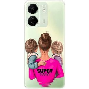 iSaprio Super Mama – Two Boys – Xiaomi Redmi 13C