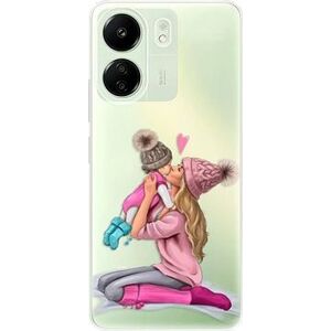 iSaprio Kissing Mom – Blond and Girl – Xiaomi Redmi 13C