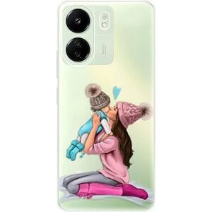 iSaprio Kissing Mom – Brunette and Boy – Xiaomi Redmi 13C