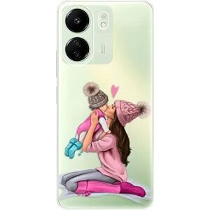 iSaprio Kissing Mom – Brunette and Girl – Xiaomi Redmi 13C