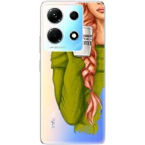 iSaprio My Coffe and Redhead Girl – Infinix Note 30