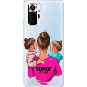 iSaprio Super Mama pre Two Girls pro Xiaomi Redmi Note 10 Pro