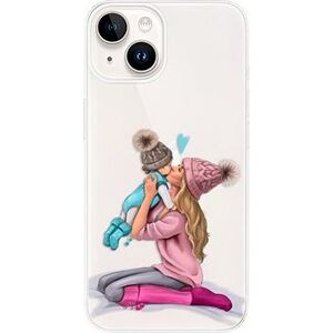 iSaprio Kissing Mom pro Blond and Boy pro iPhone 15 Plus